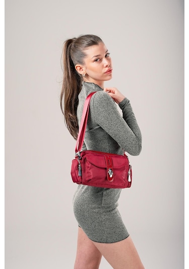 Ççs Kadın 17888 Omuz Çantası Bordo