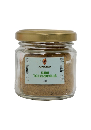 Apimed Propolis 40 G %100 Saf Propolis