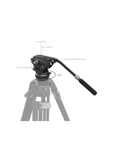 Smallrig Dh10 4165 Video Tripod Kafası