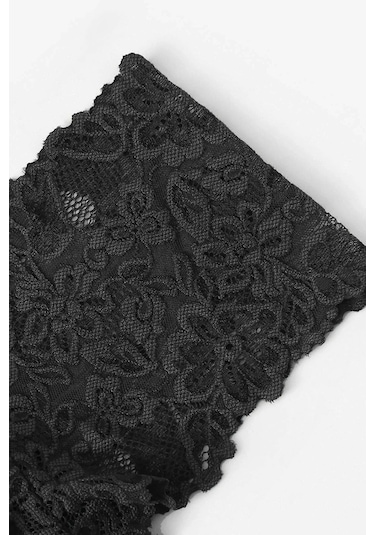 Kadın Siyah Özel Şık Sütyen Külot Takımı Siyah