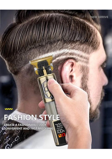 Berber Dükkanı Için Vintage T9 Saç Kesme Saç Kesme Makinesi Elektrikli Düzeltici Style 1