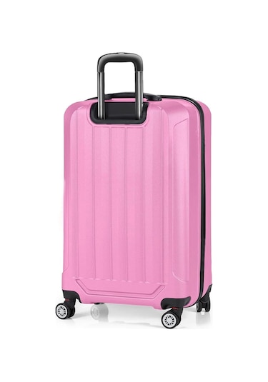 Polo&Sky Spring Model Pembe Renk Kabin Boy Valiz Bavul Pembe