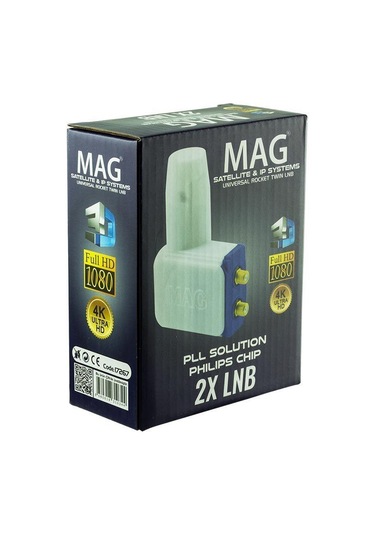 Mag Slim Rocket Hd Çiftli Twin Lnb 0.1Db