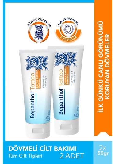 Bepanthol Tatoo Dövme Bakım Kremi 2 x 50 G