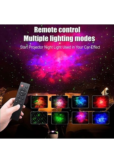 Astronot Projektör Işık, Gece Lambası,çocuk Odası Beyaz