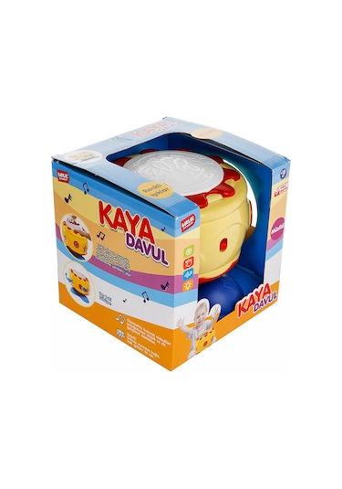 Işıklı Sesli Kaya Davul 3 Adet