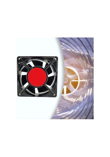 Homyl 12038 220 V Kasa Fanı Yüksek Gürültü 7 Bıçaklı