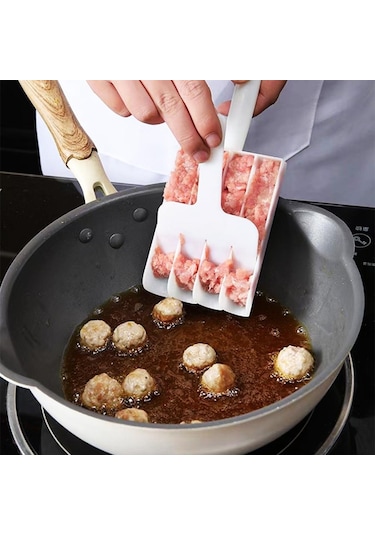 Köfte Makinesi Pişirme Ev Yapımı Aracı Kalıp Mutfak Aletleri 4 Rows Diğer