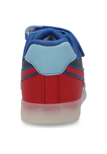 Slazenger  PERLE Çocuk Cırt Cırtlı Lacivert  -  Beyaz  Sneaker