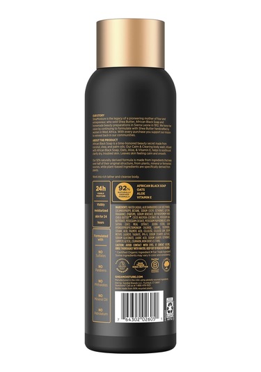 Shea Moisture African Black Soap Calm & Clearing Duş Jeli 532ml Ferah