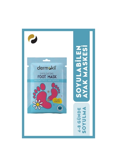 Dermokil Peeling Etkili Soyulabilir Ayak Maskesi 30 ML