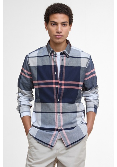 Barbour Iceloch Tailored Tartan Gömlek Tn42 Riverstone Çok Renkli