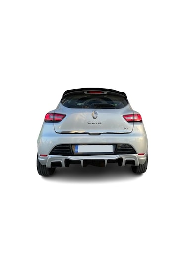 Renault Clio 4 2012-2019 Rs Style Arka Tampon Ek Difüzör Plastik