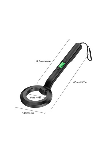 Besthome1 Gp El Lcd Metal Dedektörü Taşınabilir Hazine Bulucu, Buzzer Ve Titreşim Alarmı