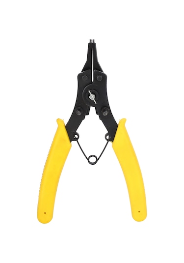 Jeemson Dört İşlevli Dış Ve İç Çemberli Pense Seti - Ergonomik Plastik Kollü, Pas Koruyucu, Kolay Montajlı, 3 Adet Çember Dahil