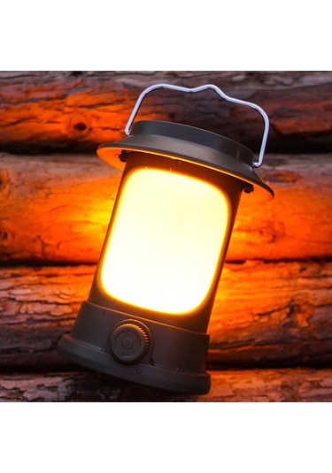 Geeksen Güneş Enerjili Kamp Işığı Taşınabilir Led Çadır Lambası Şarj Edilebilir Kamp Yeşil