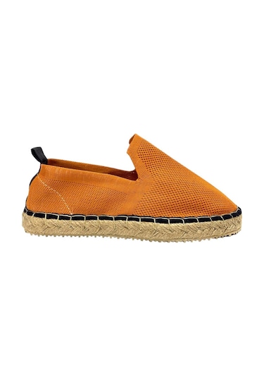 Unisex Turuncu Triko Espadril Turuncu