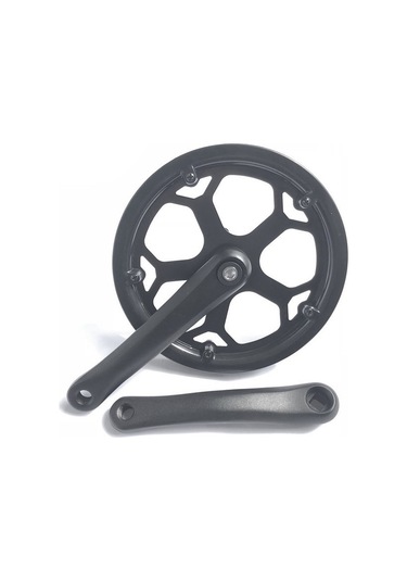 Dinosaurs Katlanır Bisiklet Aynakol 48t Kare Delik 170mm Cnc Aynakol Bisiklet Krank Seti Dişlisi Altın