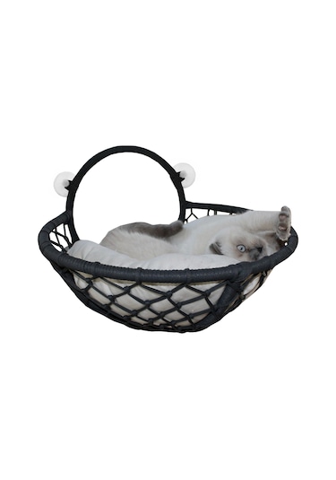 Markapet Vantuzlu Oval Kedi Hamağı Kedi Yatağı 17 x 46 CM