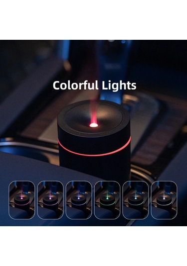 Myinkai Renkli Araba Usb Monte Difüzör Makinesi Mini Taşınabilir