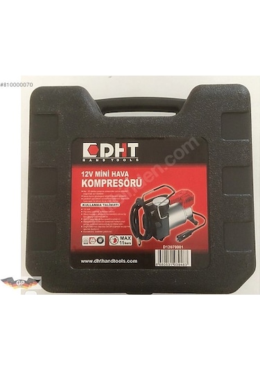 Dht Çift Pistonlu 12 Volt Mini Hava Kompresörü