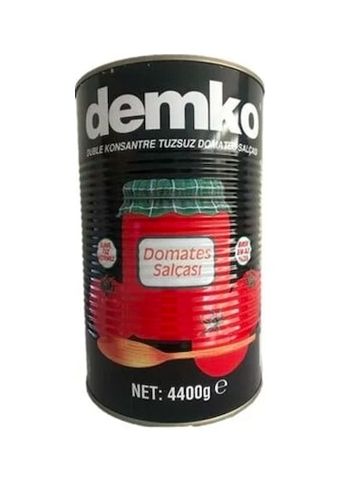 Demko Domates Salçası Teneke 4400 G