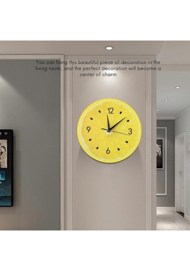 Tropikal Meyve Duvar Saati 12 İnç B Diğer