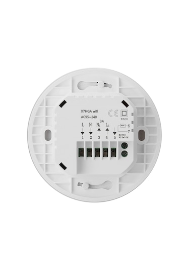 Vkemall Wifi Destekli Akıllı Termostat - Amazon, Google Ses Kontrolü, Uzaktan Uygulama Yönetimi, Ga Su Isıtma