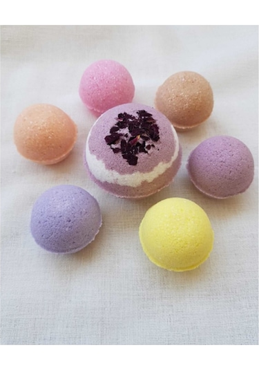 Banyo Bombası, Nem Topu, Banyo Nem Topu Pedikür Ve Manikür Nem Bombası 75 Gr 6 Lı