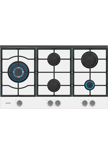 Simfer 3916 Ankastre Ocak Beyaz