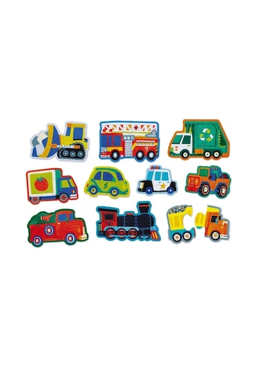 Crocodile Creek Ilerleyen Puzzle Araçlar