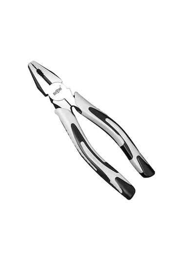 Aubyhe 6" Elektrikçi Testere: Anti Kayma Kolu, Tel Soyma, Kesme Ve Presleme İşlevli Çelik Pense