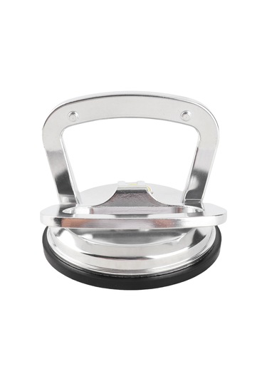 Vkemall Alüminyum Tek Paretli Cam-seramik Emici, 50kg Yanal Emme Gücü, Dürtüşsüz Yüzeyler İçin El Kolu