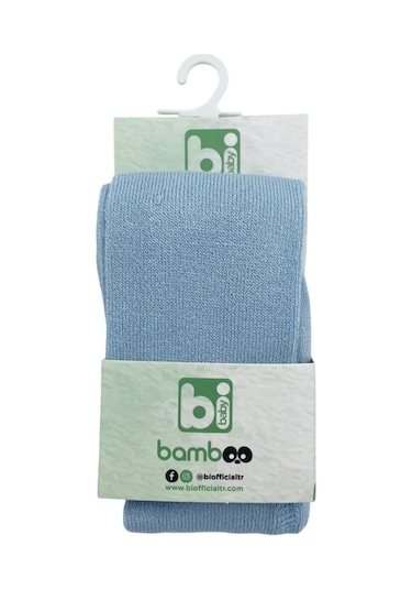 Bibaby Bambu Külotlu Bebek Çorabı 68123 MAvi