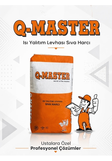 Q-master Isı Yalıtım Levhası Sıva Harcı