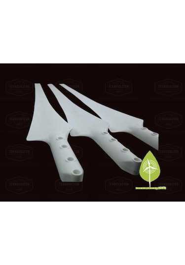 Istabreeze 107 Cm Kompozit Beyaz Kanat - 3 Adet