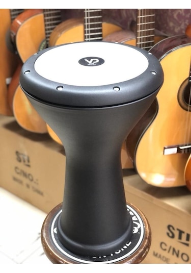 Vatan Alüminyum Döküm Siyah Mat Boyalı Darbuka/çömlek