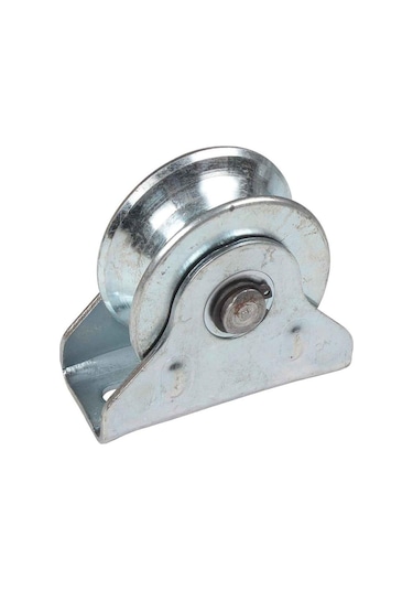 Rmt040 Sürgülü Demir Kapı İçin Tablalı Ray Makarası 40 Mm