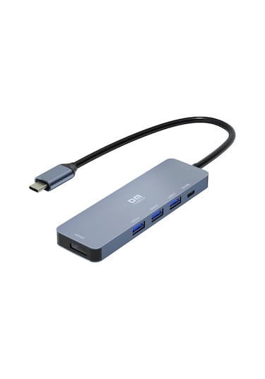 DM CHB058 Type-C to 4K HDMI 3*USB 3.0 PD Hub Dönüştürücü