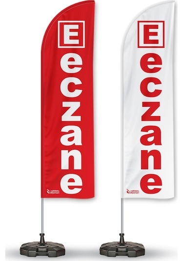 Eczane Yelken Bayrak 2'li Paket V2
