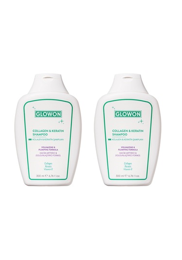 Glowon Kolajen & Keratin Şampuan 2 x 300 ML