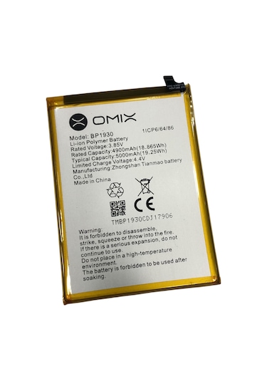 Omix X700 Batarya 5000 Mah