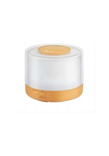 Agoodshop Al Yeşil 500ml Ultrasonik Aromaterapi Nemlendirici W05 Silindirik Uçucu Yağ Difüzörü