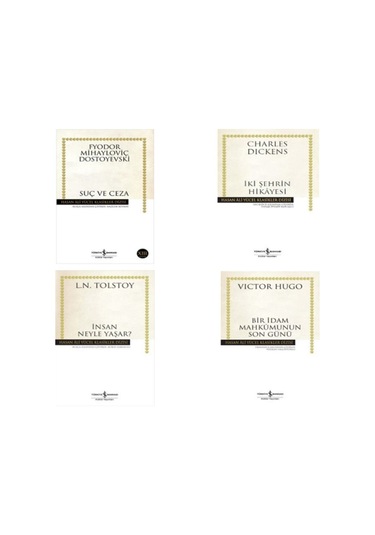 Suç Ve Ceza - Insan Neyle Yaşar - Iki Şehrin Hikayesi - Bir Idam Mahkumunun Son Günü