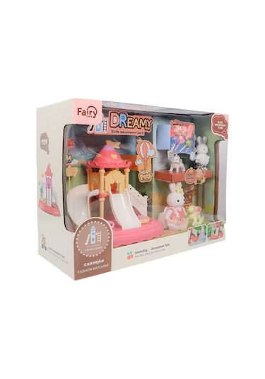 Mega Oyuncak Bay Dreamy Mini Tavşan Kaydır.eğlen.parkı-mga