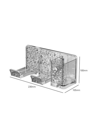 Wondernest Yok, Saç Rafı, Punch Plastik Makinesi, Lichen Kurutma Ünitesi Banyo İçin Gri