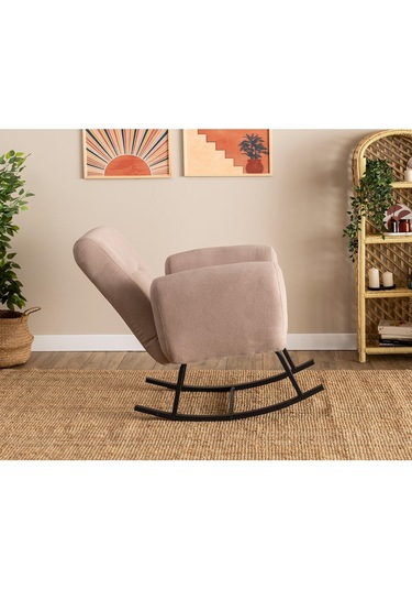 Pafu Kono Tv / Dinlenme / Baba / Emzirme Koltuğu Sallanan Sandalye - Bohem Vizon