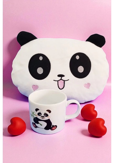 Peluş Yastık Ve Kupa Seti