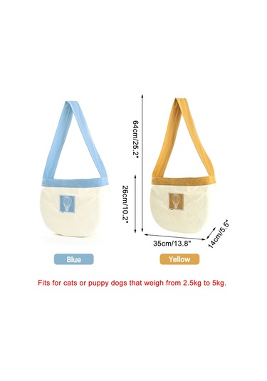 Geeksen Kedi Çantası Evcil Hayvan Çantası Kedi Seyahat Çantası Taşınabilir Kanvas Omuz Çantası Sarı Tedarikçi Bej Lyc08031-01f-cs12