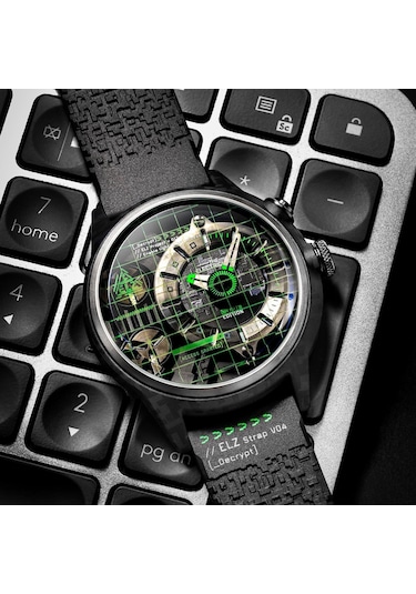 The Electricianz The Crypto Edition Zz-c1c/02-crd 45mm Erkek Kol Saati